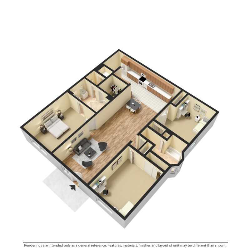Cypress floor plan